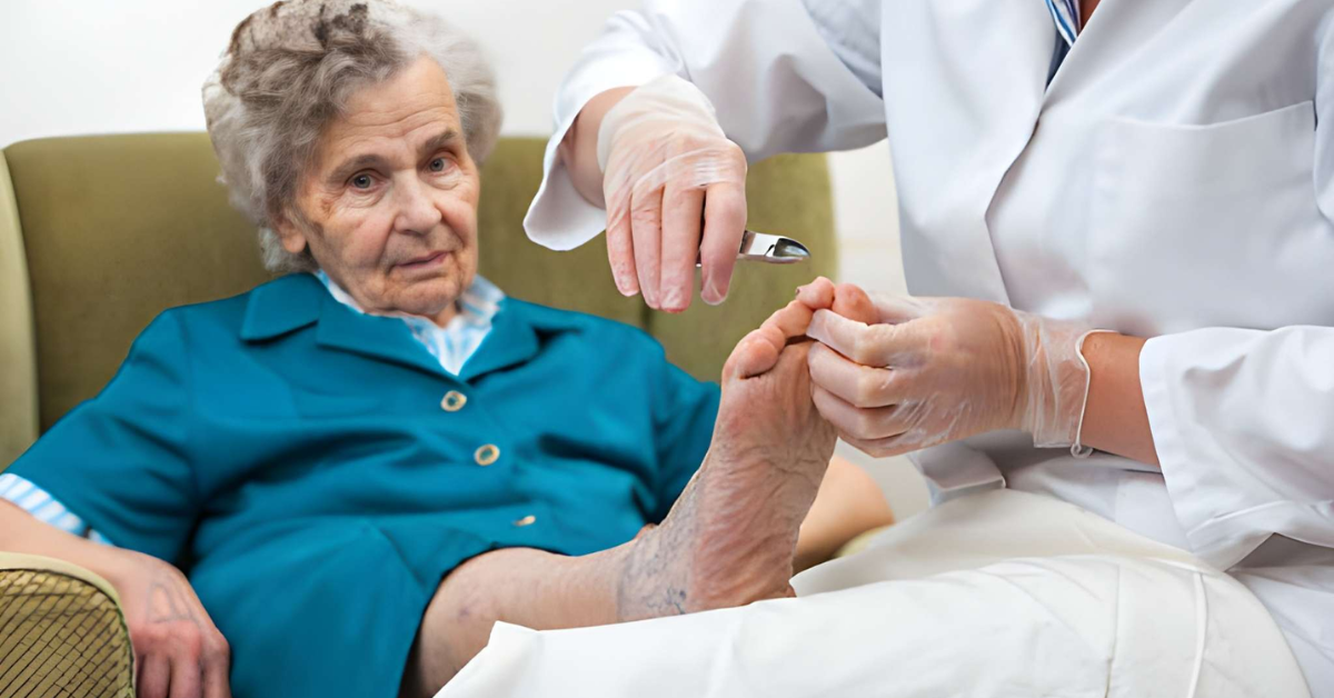 How Routine Foot Care for Seniors Supports Balance and Help Prevent Falls
