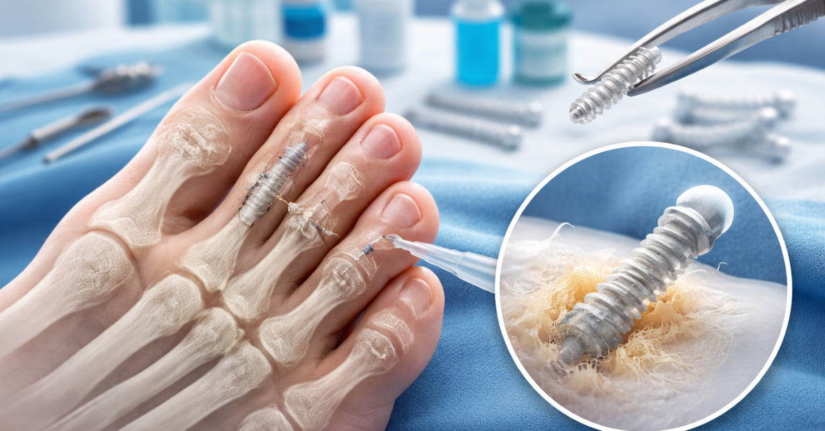 Bio-Integrative Implants Surgery That Disappears Sole Foot and Ankle Valparaiso Sole Foot Doc foot doctor in Podiatrist Valparaiso IN Valparaiso podiatrist podiatrist Valparaiso Indiana p